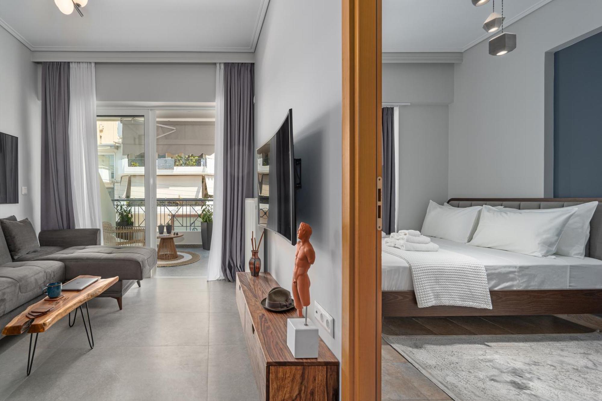 Luxurious Coastal Retreat In Central Glyfada Athén Kültér fotó